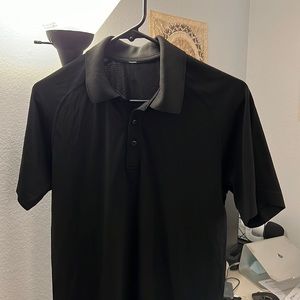 Lululemon polo. Black. Size small